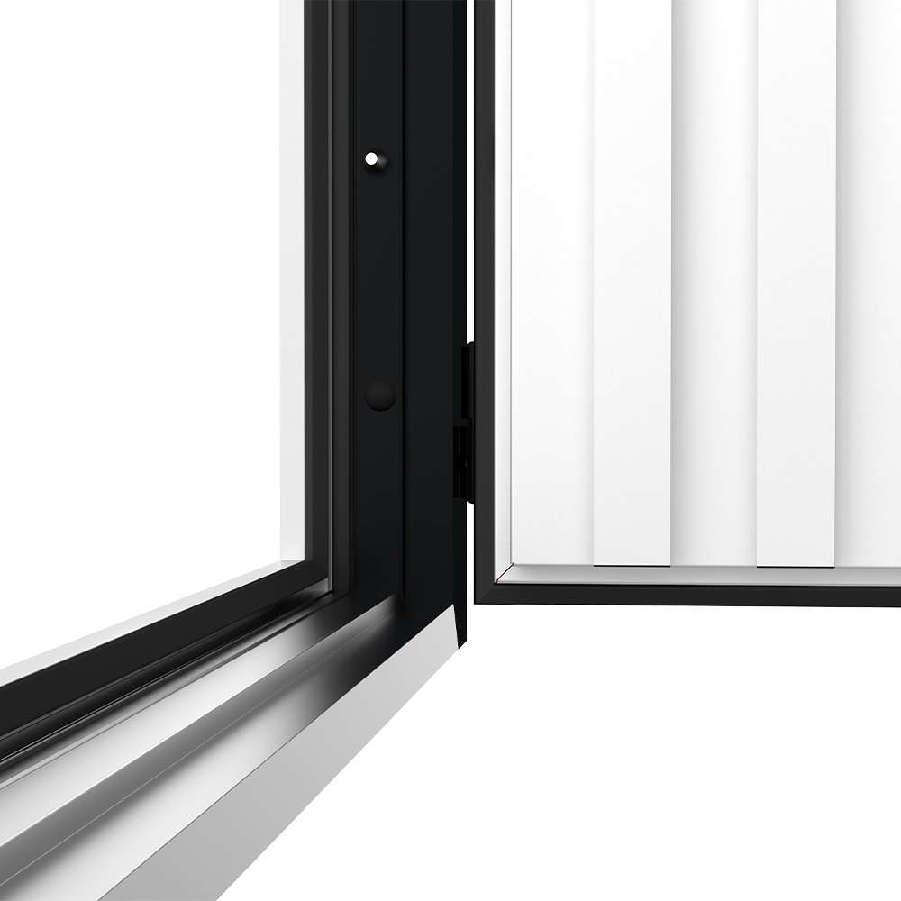 4. Два контура герметичного уплотнения по полотну и коробу