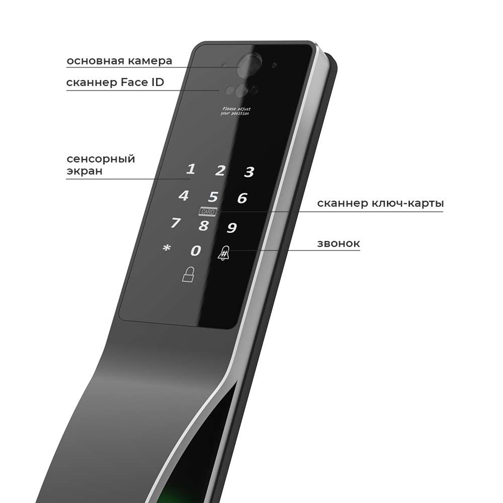 3. Сканнер Face ID с инфракрасной подсветкой, который работает даже в темноте